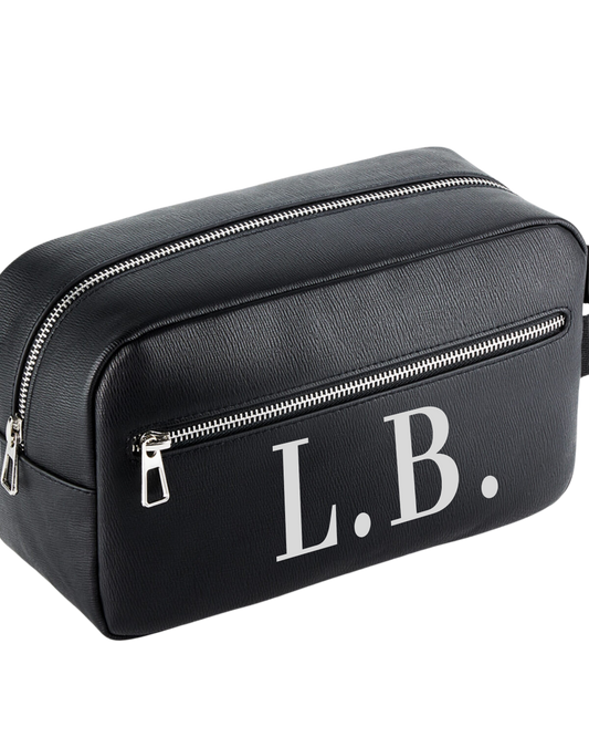 Beauty semil-pelle con stampa