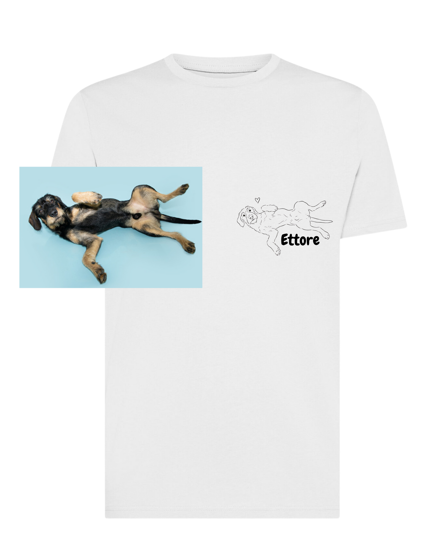 T-shirt custom cane