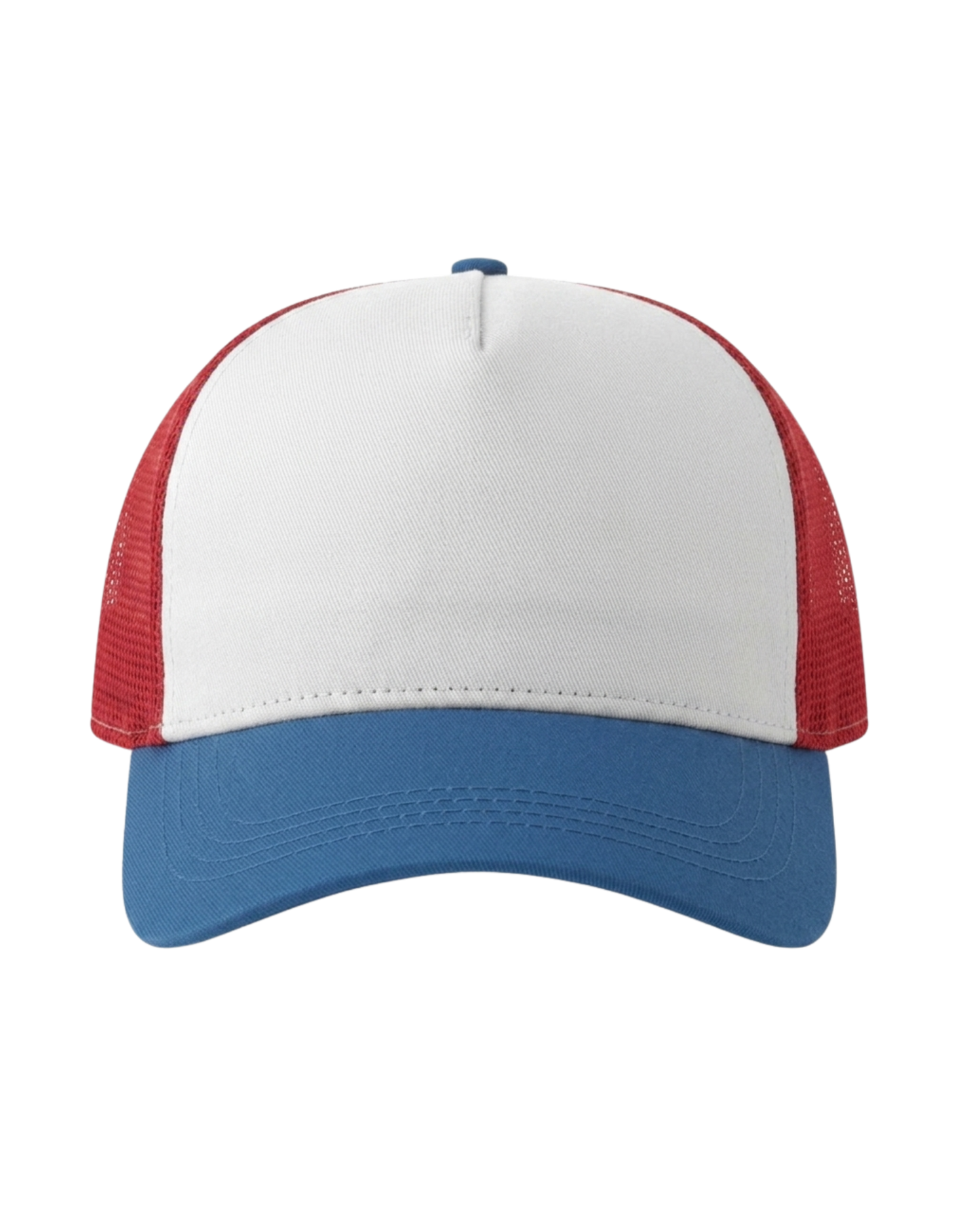 Flat brim hat