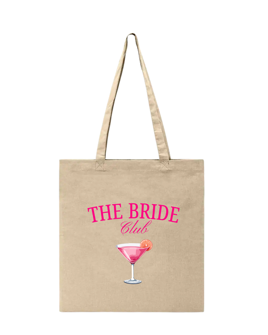 Personalized canvas tote bag