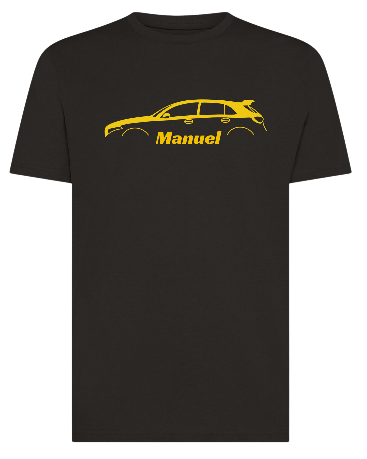Custom car silhouette t-shirt