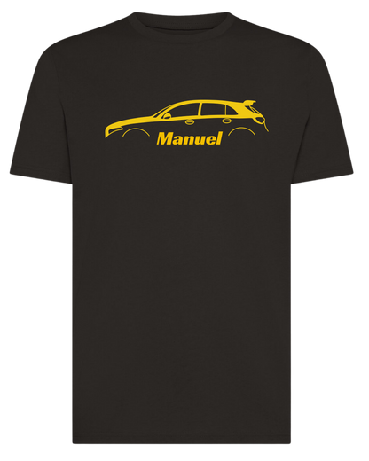 Custom car silhouette t-shirt