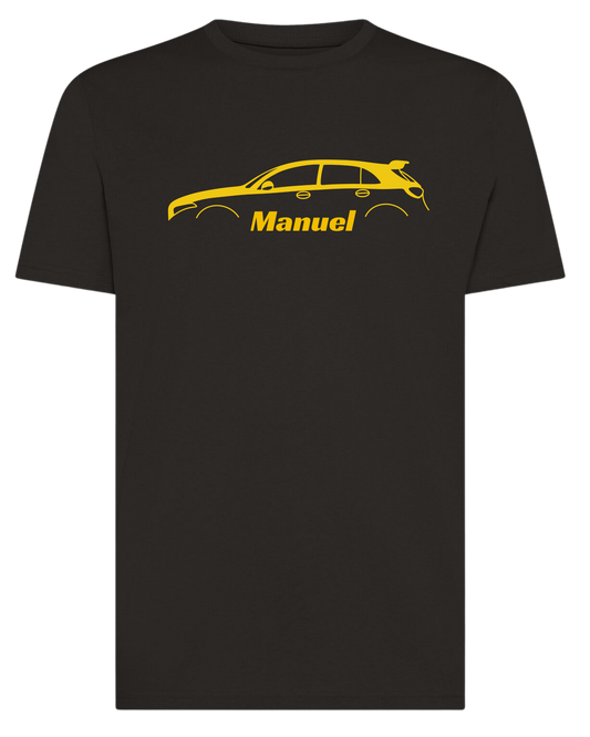 Custom car silhouette t-shirt