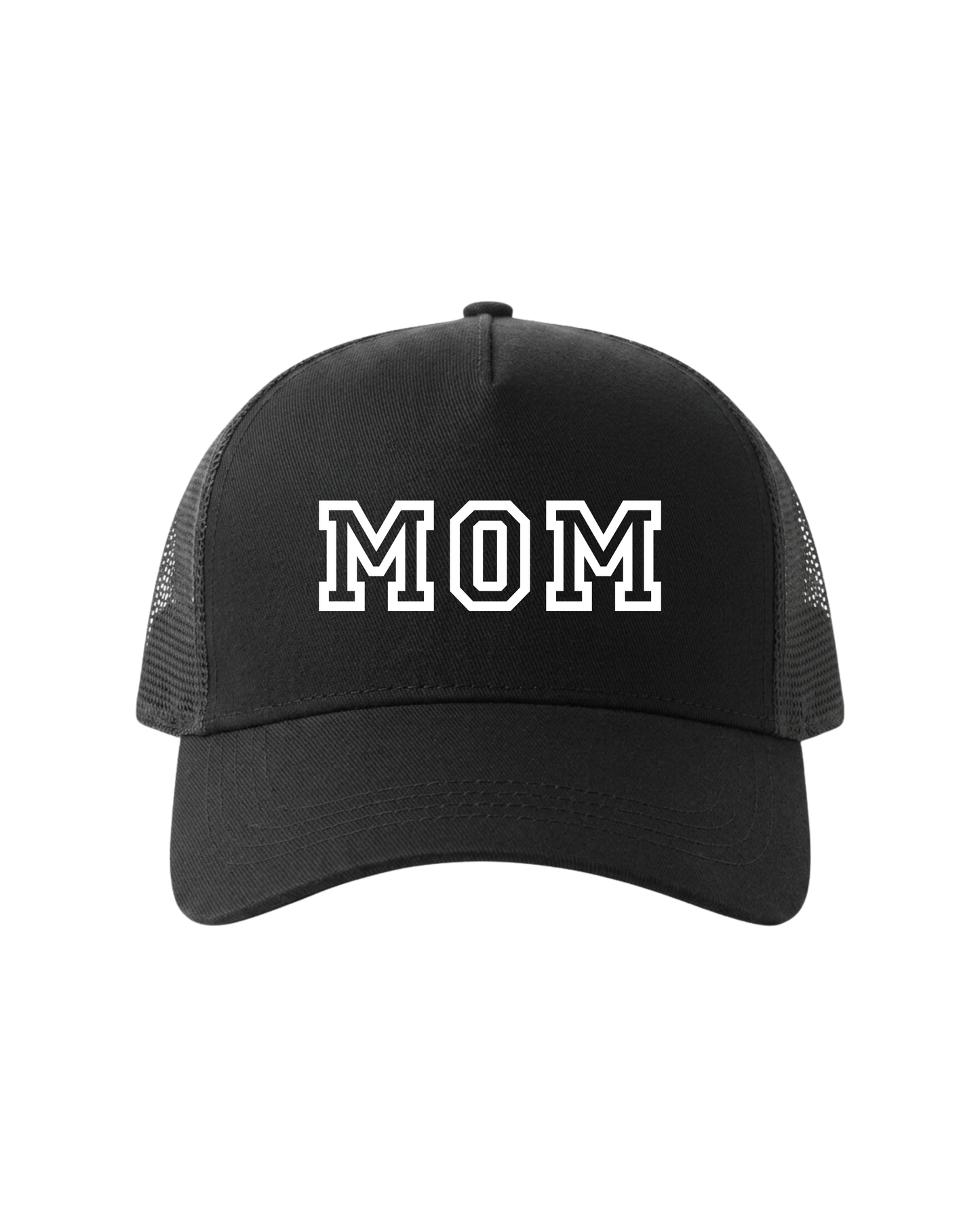 Flat brim hat