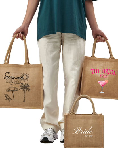 Personalized Jute Bag