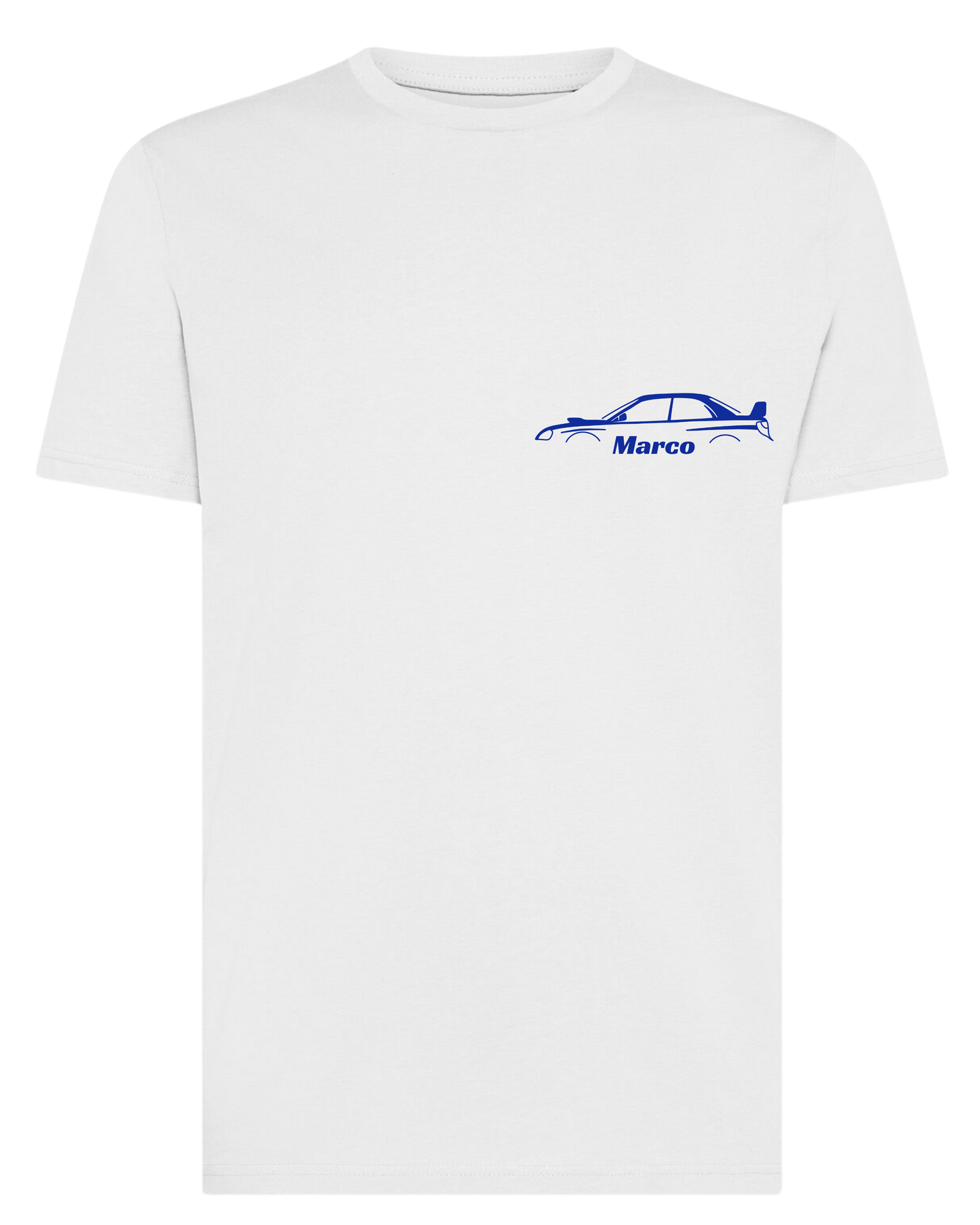 Custom car silhouette t-shirt