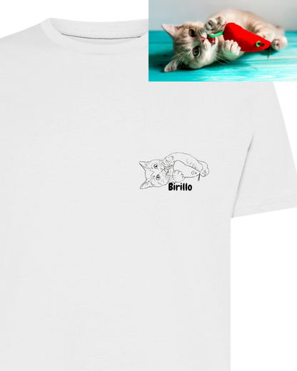 T-shirt custom gatto