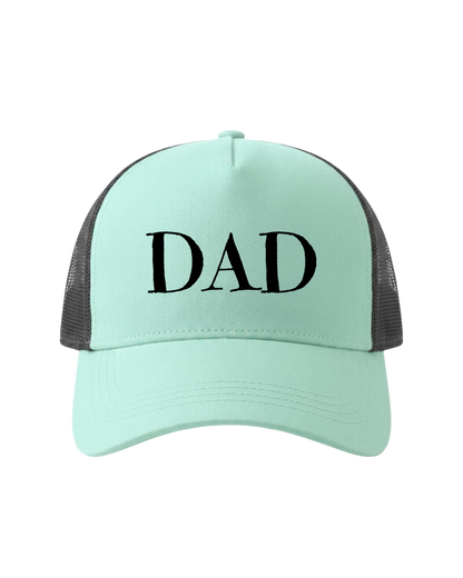 Flat brim hat
