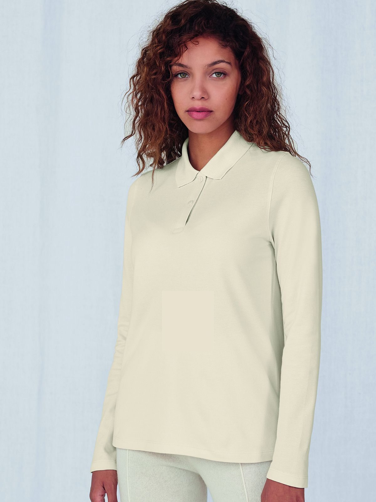 My women's long-sleeve polo 180