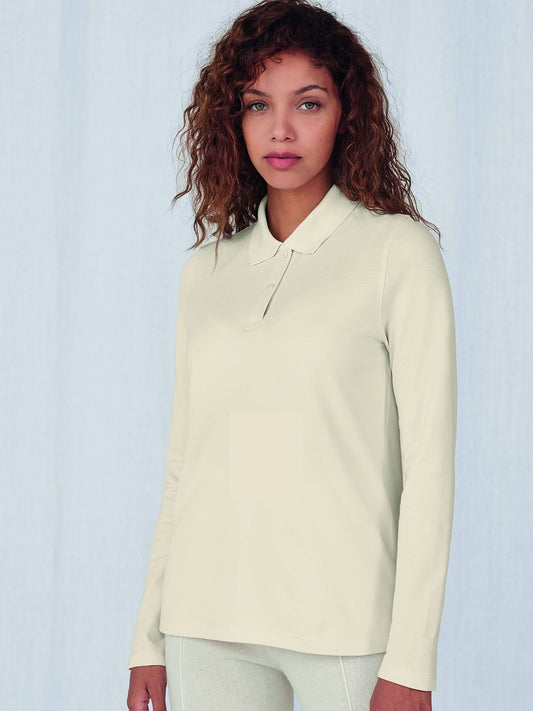 My women's long-sleeve polo 180