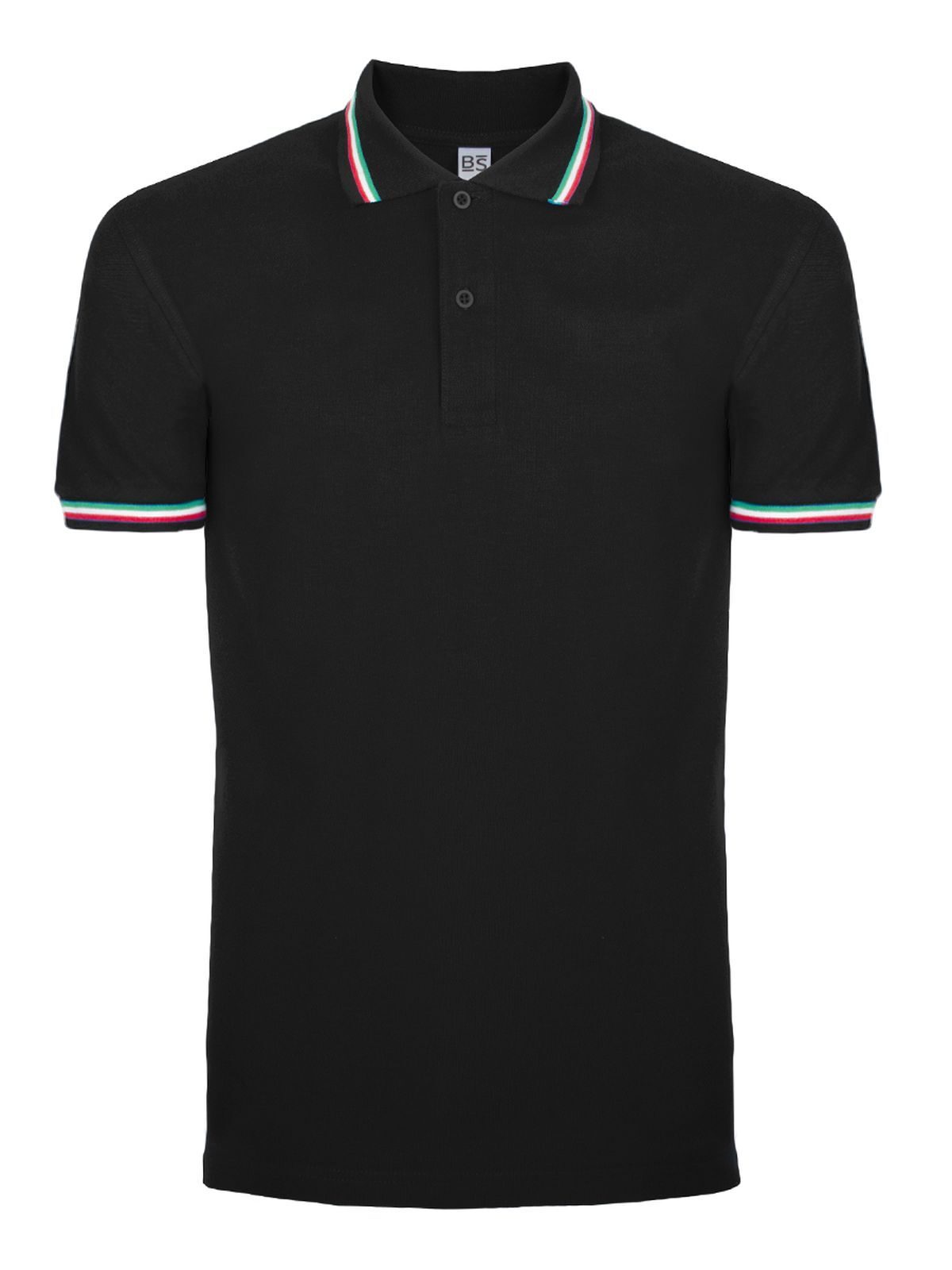 Italy tricolor polo shirt