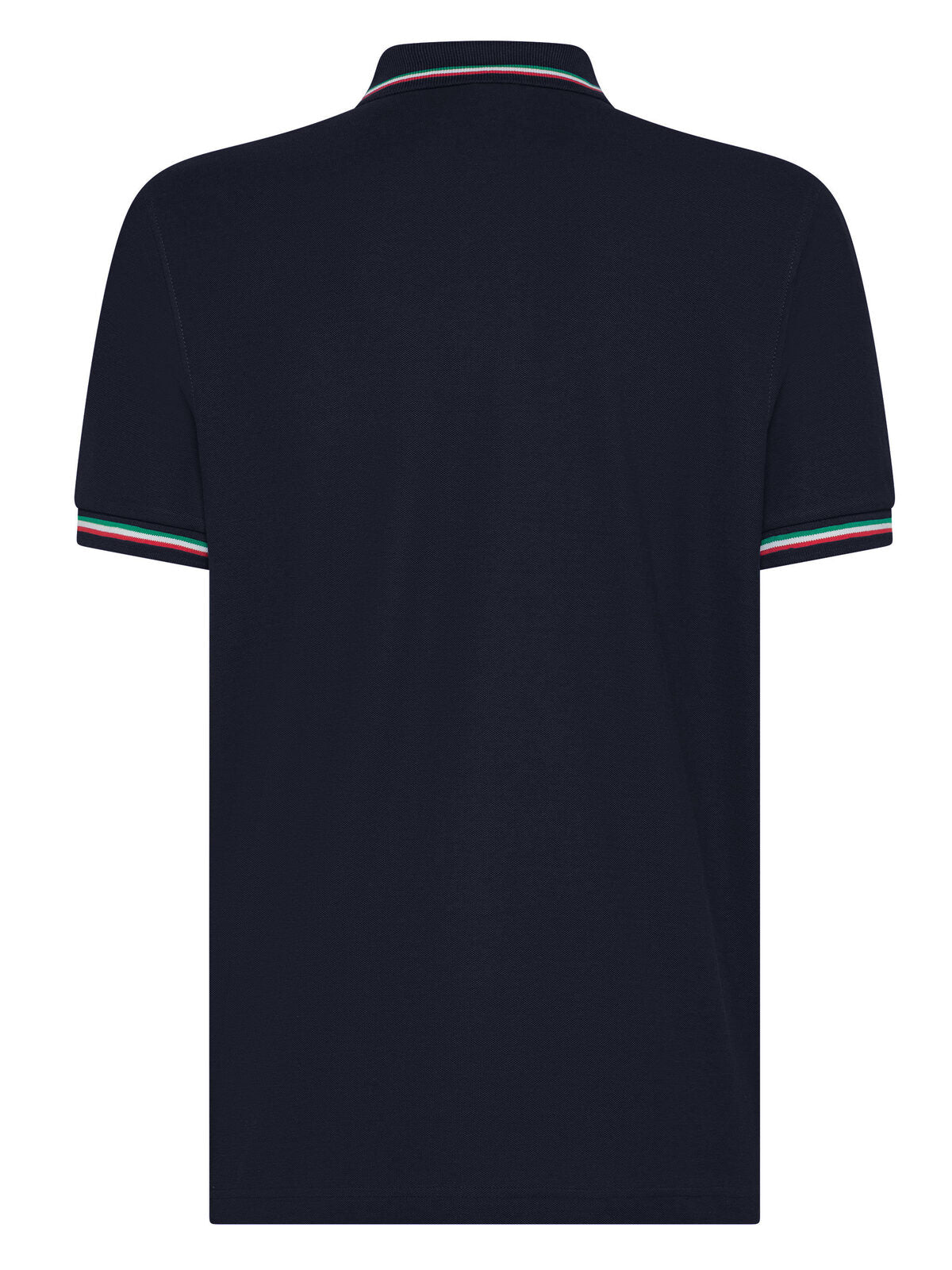 Italy tricolor polo shirt
