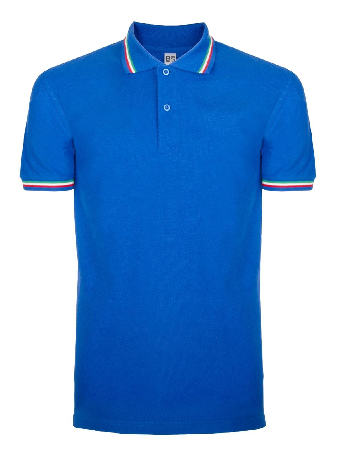 Italy tricolor polo shirt