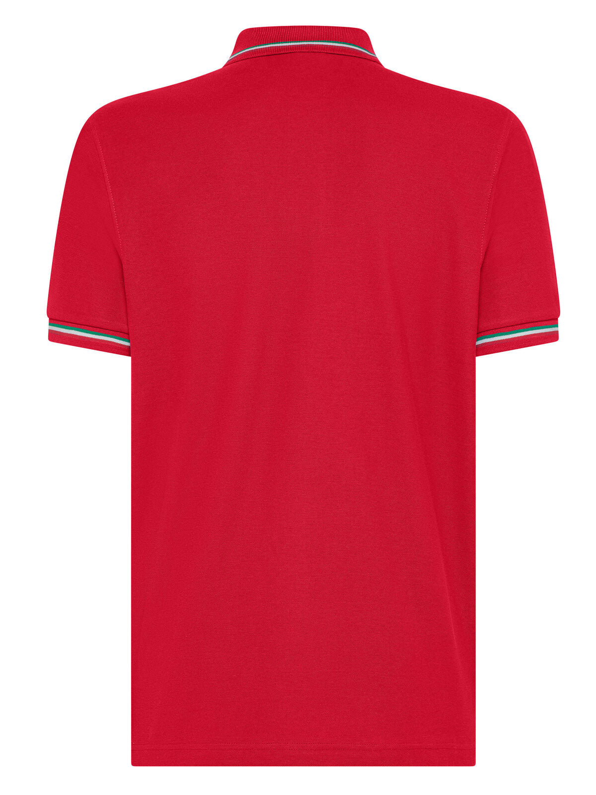 Italy tricolor polo shirt