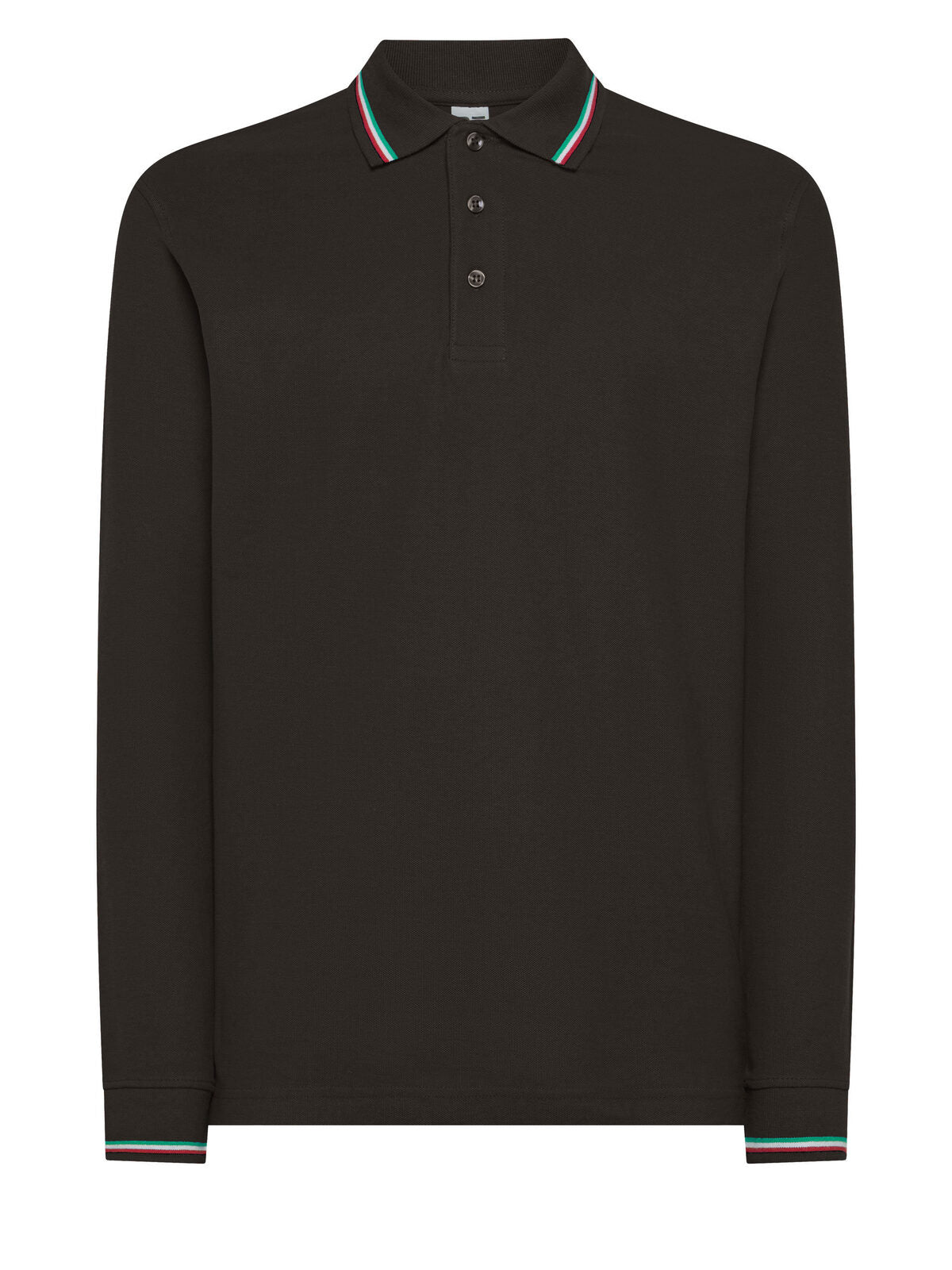 Men's long-sleeve polo shirt