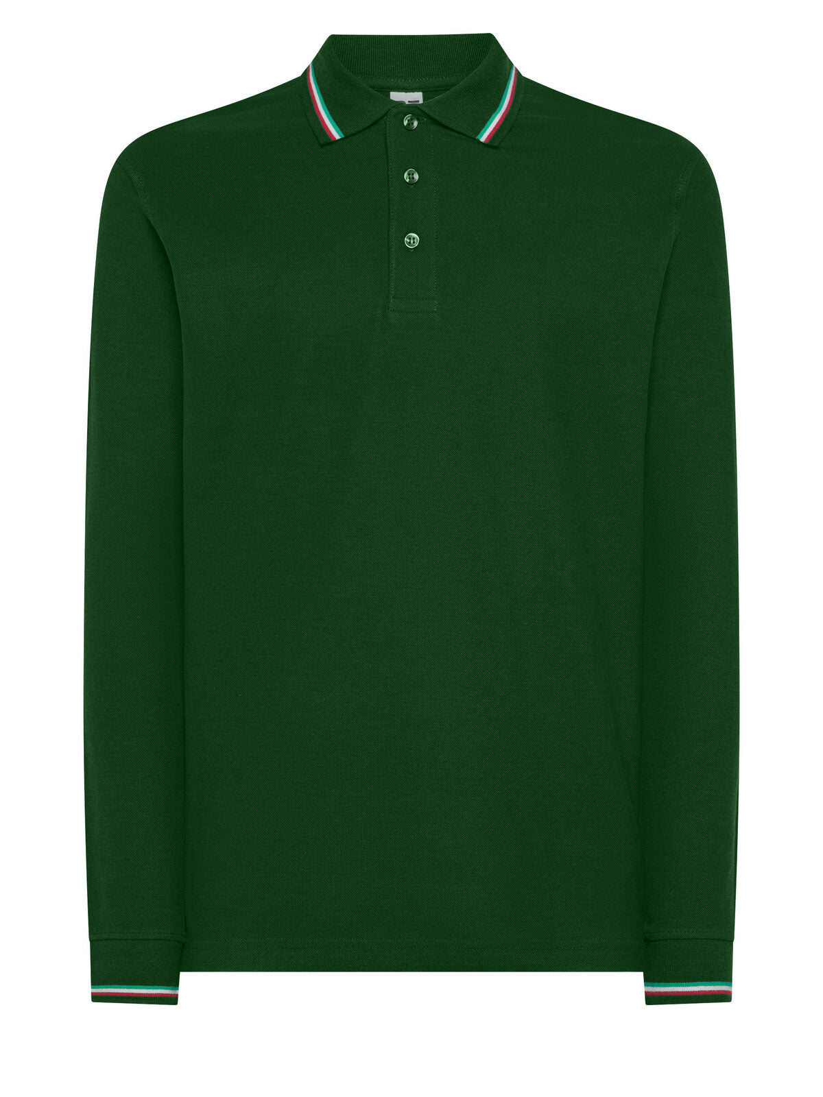 Men's long-sleeve polo shirt