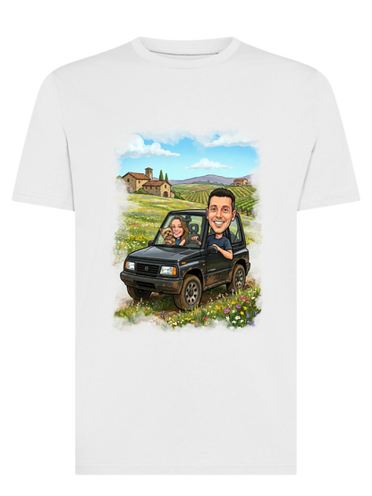 T-shirt Caricatura