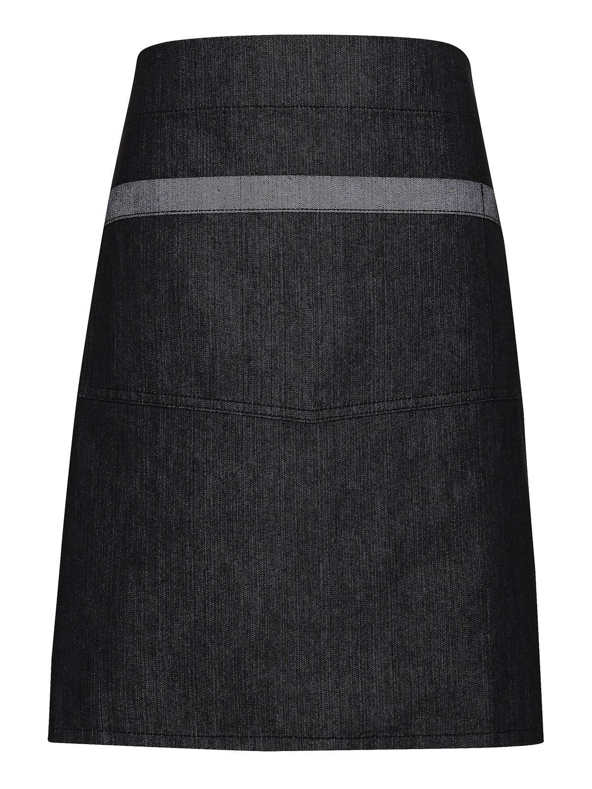 Medium-length Denim Apron