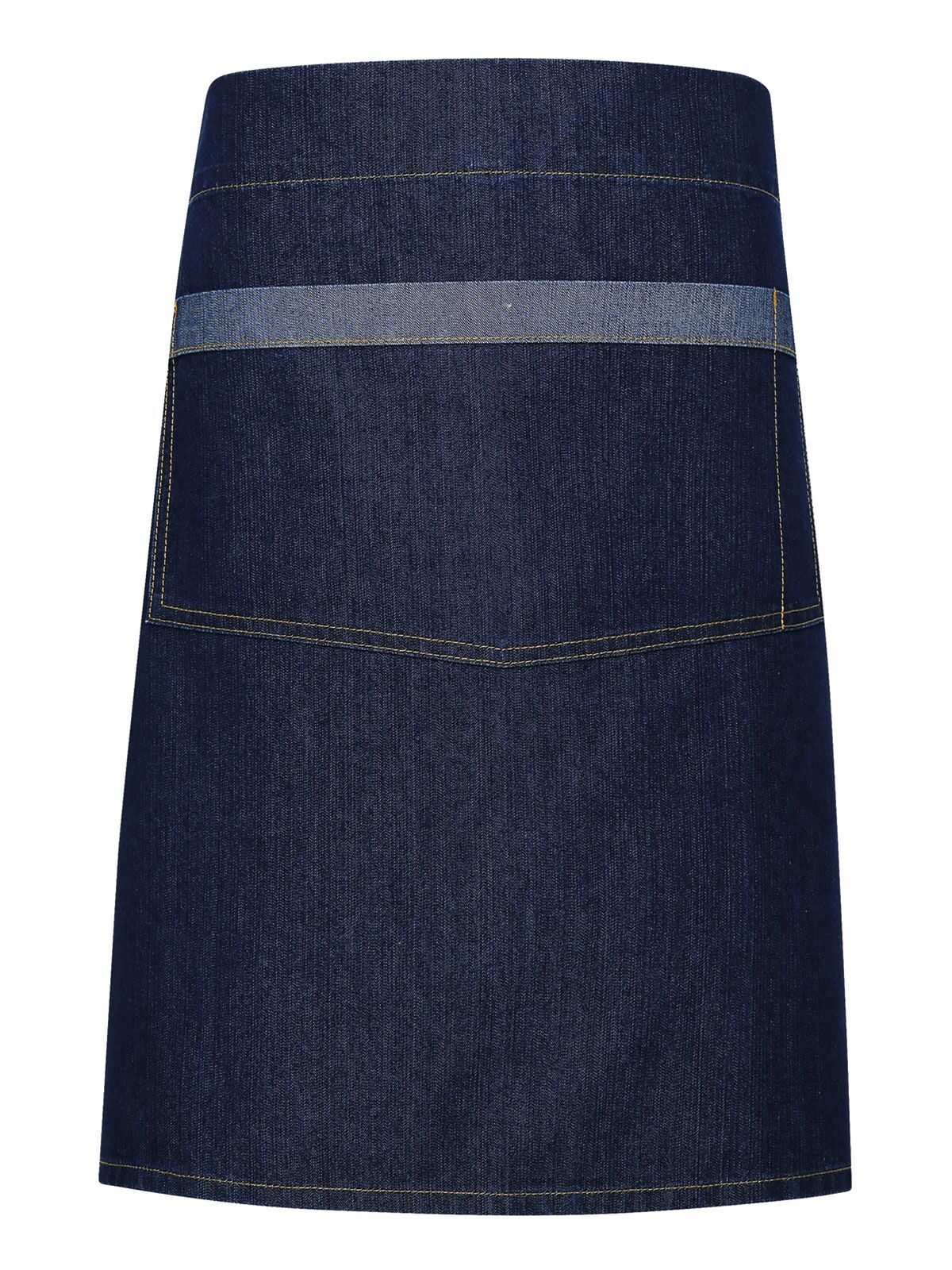 Medium-length Denim Apron