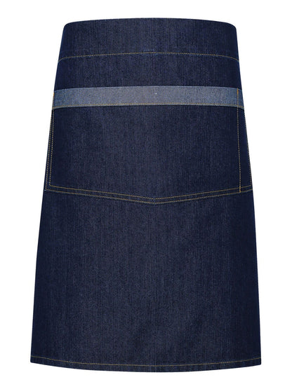 Medium-length Denim Apron